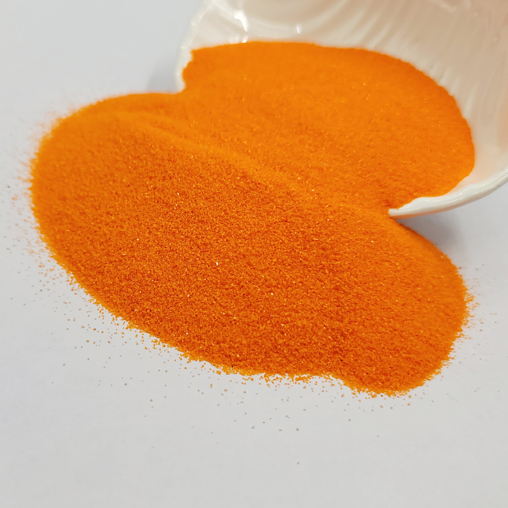 Orange Color Sand
